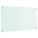 Rivestimento da Cucina Bianco 90 x 50 cm vetro temperato