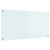 Rivestimento da Cucina Bianco 100 x 50 cm vetro temperato