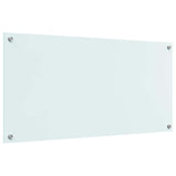 Rivestimento da Cucina Bianco 100 x 50 cm vetro temperato