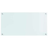 Rivestimento da Cucina Bianco 100 x 50 cm vetro temperato