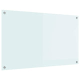 Rivestimento da Cucina Bianco 100 x 60 cm vetro temperato