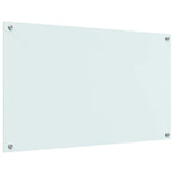 Rivestimento da Cucina Bianco 100 x 60 cm vetro temperato