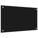 Rivestimento da Cucina Nero 70 x 40 cm vetro temperato