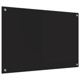 Rivestimento da Cucina Nero 90 x 60 cm vetro temperato