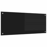Rivestimento da Cucina Nero 100 x 40 cm vetro temperato