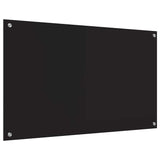 Rivestimento da Cucina Nero 100 x 60 cm vetro temperato