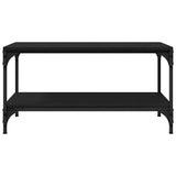 Tavolino da salotto Rovere Nero 82 x 50 x 40 cm