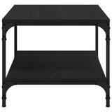 Tavolino da salotto Rovere Nero 82 x 50 x 40 cm