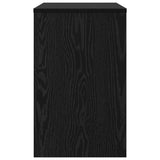 Tavolino da salotto 3 pcs Rovere Nero Legno truciolato