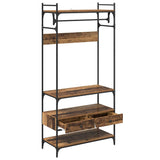 Guardaroba Legno vecchio 89 x 39 x 184.5 cm Legno truciolato