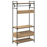 Guardaroba con cassetto rovere artigianale 89 x 39 x 184.5 cm