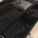 Guardaroba Rovere nero 89 x 39 x 184.5 cm Legno truciolato