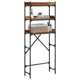 Mensola per lavatrice Legno vecchio 67 x 25 x 163 cm