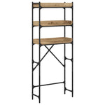 Mensola per lavatrice 67 x 25 x 163 cm Legno truciolato