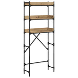 Mensola per lavatrice 67 x 25 x 163 cm Legno truciolato