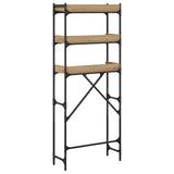 Mensola per lavatrice 67 x 25 x 163 cm Legno truciolato