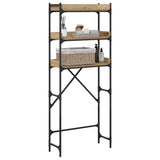 Mensola per lavatrice 67 x 25 x 163 cm Legno truciolato