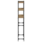 Mensola per lavatrice 67 x 25 x 163 cm Legno truciolato