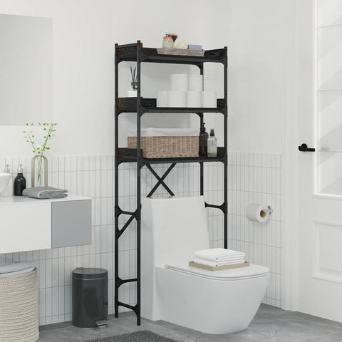 Mensola per lavatrice 67 x 25 x 163 cm Legno truciolato