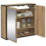 Scaffale da parete Rovere artigianale 65 x 20 x 60 cm
