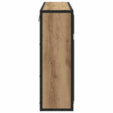 Scaffale da parete Rovere artigianale 65 x 20 x 60 cm