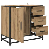 Mobile da Bagno Rovere artigianale 65 x 33 x 60 cm