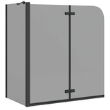 Involucro Doccia Nero 120 x 68 x 130 cm Vetro ESG e Alluminio