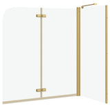 Involucro Doccia Oro 120 x 68 x 130 cm Vetro ESG e Alluminio