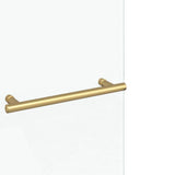 Involucro Doccia Oro 95 x 140 cm Vetro ESG e Alluminio