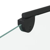 Chiusura per Bagno Geometrico Nero 120 x 67 x 129 cm