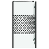 Chiusura per Bagno Geometrico Nero 120 x 67 x 129 cm