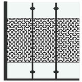 Involucro Doccia Nero e trasparente 130 x 130 cm