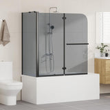 Involucro Doccia Bi-Fold Trasparente Scuro 120 x 67 x 129 cm
