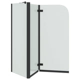 Involucro Doccia Nero 120 x 68 x 130 cm Vetro ESG e Alluminio