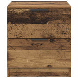 Armadio da Notte 2 pcs Legno vecchio 45 x 39 x 50cm