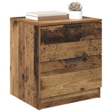 Armadio da Notte 2 pcs Legno vecchio 45 x 39 x 50cm