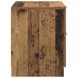 Armadio da Notte 2 pcs Legno vecchio 45 x 39 x 50cm