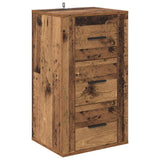 Credenza Legno vecchio 40 x 33 x 70 cm Legno truciolato