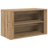 Scarpiera rovere artigianale 75 x 35 x 45 cm Legno truciolato