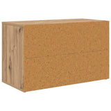Scarpiera rovere artigianale 75 x 35 x 45 cm Legno truciolato