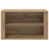 Scarpiera rovere artigianale 75 x 35 x 45 cm Legno truciolato