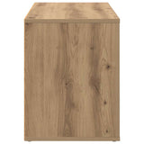 Scarpiera rovere artigianale 75 x 35 x 45 cm Legno truciolato