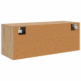 Mobile per scarpe con porta rovere artigianale 100 x 35 x 38 cm