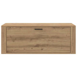 Mobile per scarpe con porta rovere artigianale 100 x 35 x 38 cm