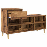 Mobile per scarpe con cassetto Legno vecchio 102 x 36 x 60 cm