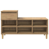 Mobile per scarpe Rovere artigianale 102 x 36 x 60 cm
