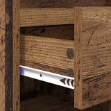 Mobile per scarpe con cassetto Legno vecchio 102 x 36 x 60 cm