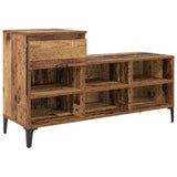 Mobile per scarpe con cassetto Legno vecchio 102 x 36 x 60 cm
