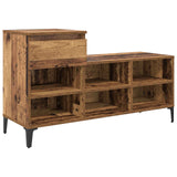 Mobile per scarpe con cassetto Legno vecchio 102 x 36 x 60 cm