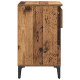 Mobile per scarpe con cassetto Legno vecchio 102 x 36 x 60 cm